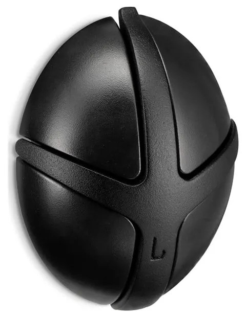 Fekete fali akasztó Tick – Spinder Design