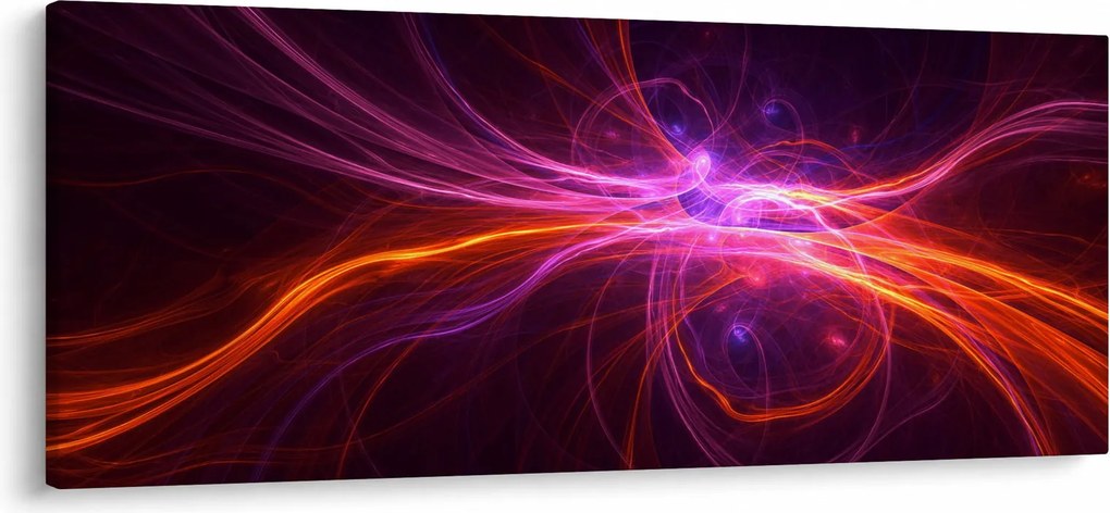 Modern absztrakció képe (120x50 cm)