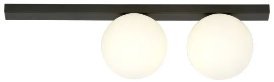 Mennyezeti lámpa FIT 2xE14/10W/230V fekete/fehér