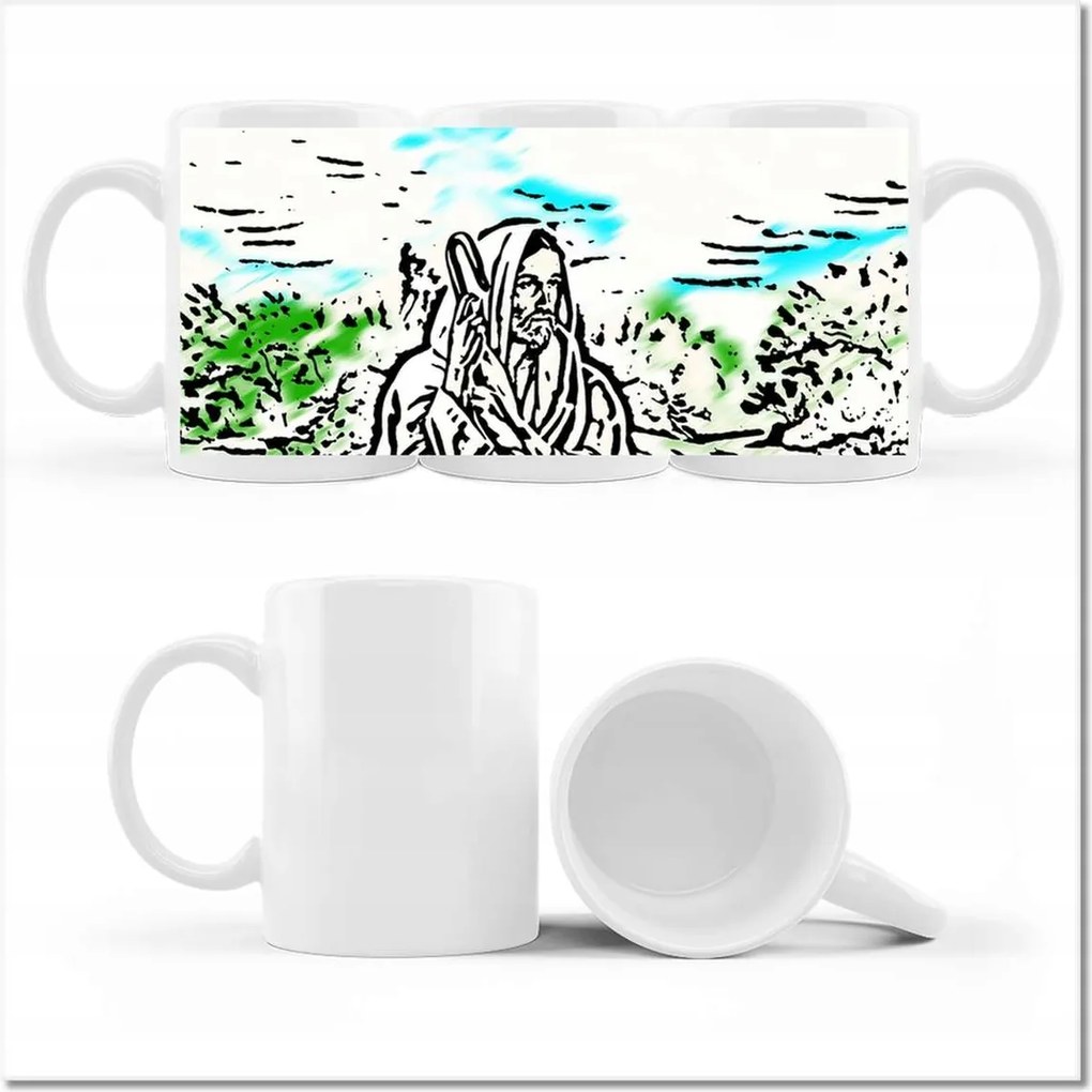 Fényképes bögre Jó Pásztor Bárányok