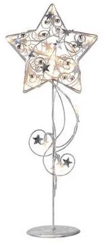 Markslöjd 703323 - LED Karácsonyi dekoráció HAGABERG 20xLED/0,5W/230/24V ezüst