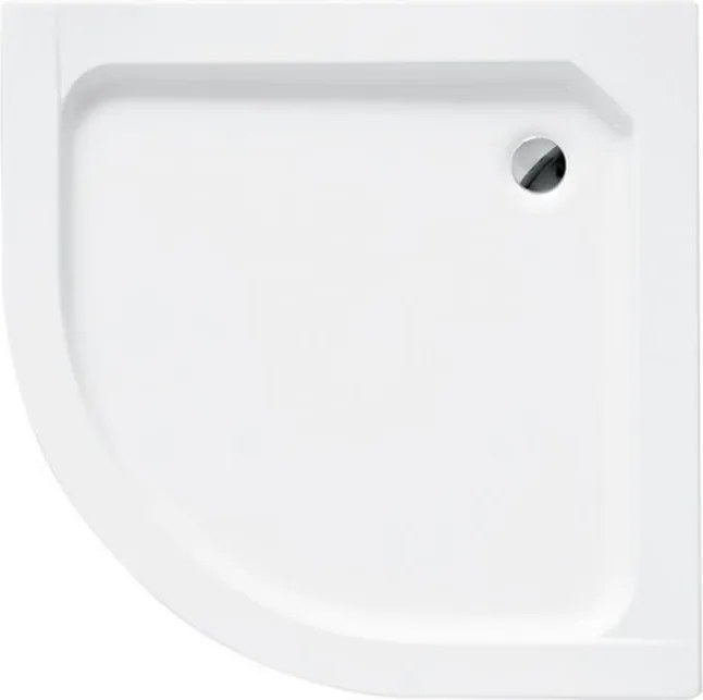 Zuhanytálca Besco alex félkör alakú 80 x 80 cm