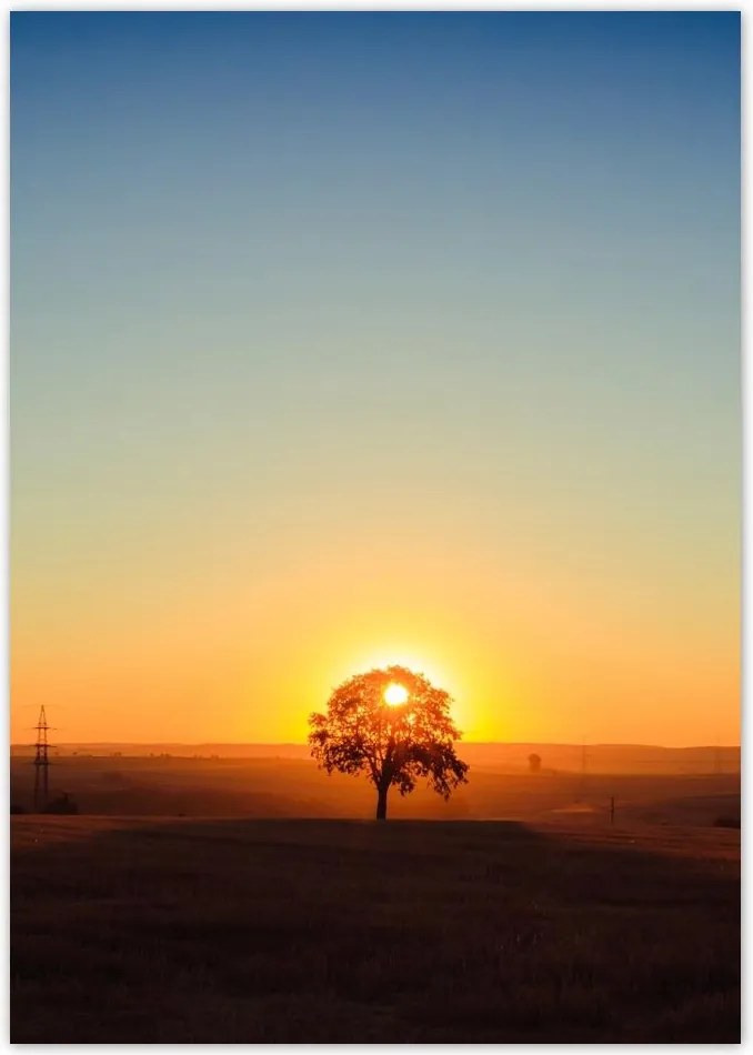 Poszterek A5 Pion Kilátás Tájkép