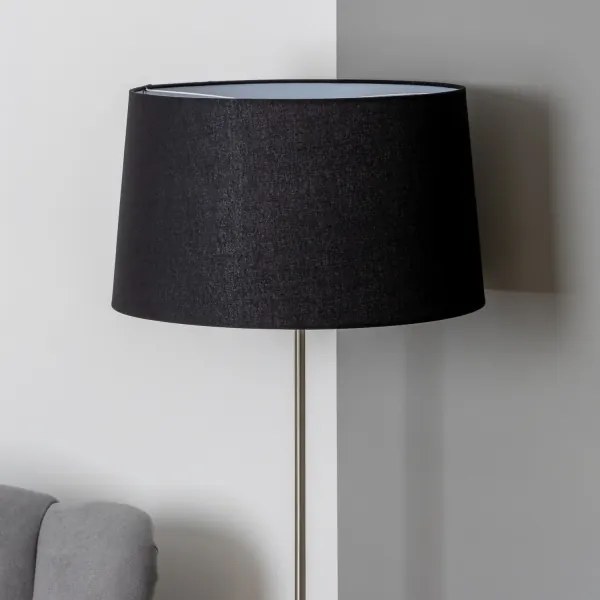 Brilagi - LED állólámpa CERIA 1xE27/40W/230V, átm. 45 cm fekete/matt króm