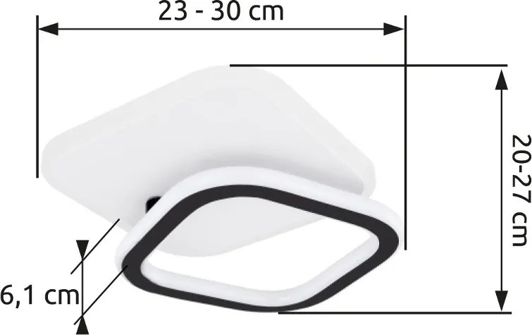 GLOBO 48018-30 LEVANA Modern LED Mennyezeti Lámpa LED IP20