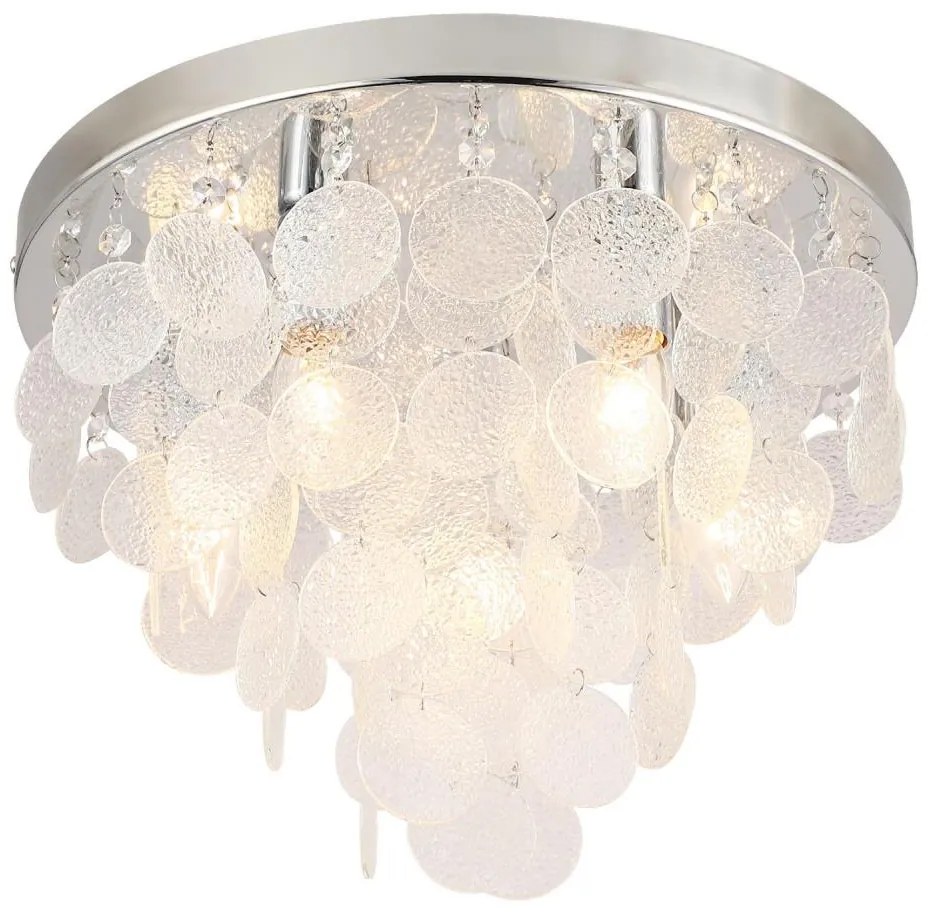 Zuma Line 18366 - Felületre szerelhető csillár PARDO 8xE14/40W/230V króm