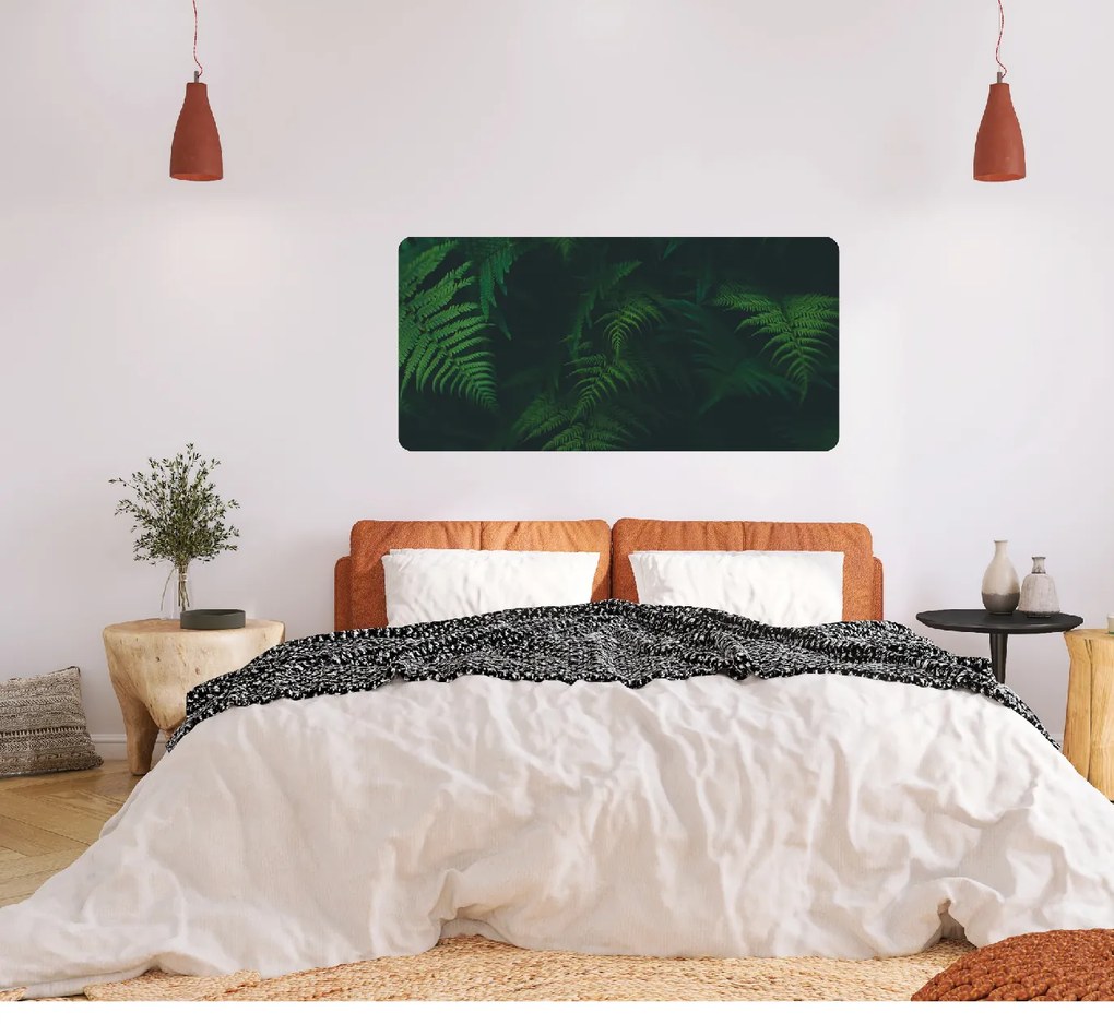 PIPPER. Öntapadós textiltapéta "Páfrány"