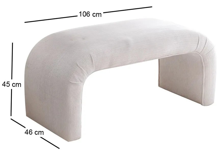 Nu Bench Fitilli White pad