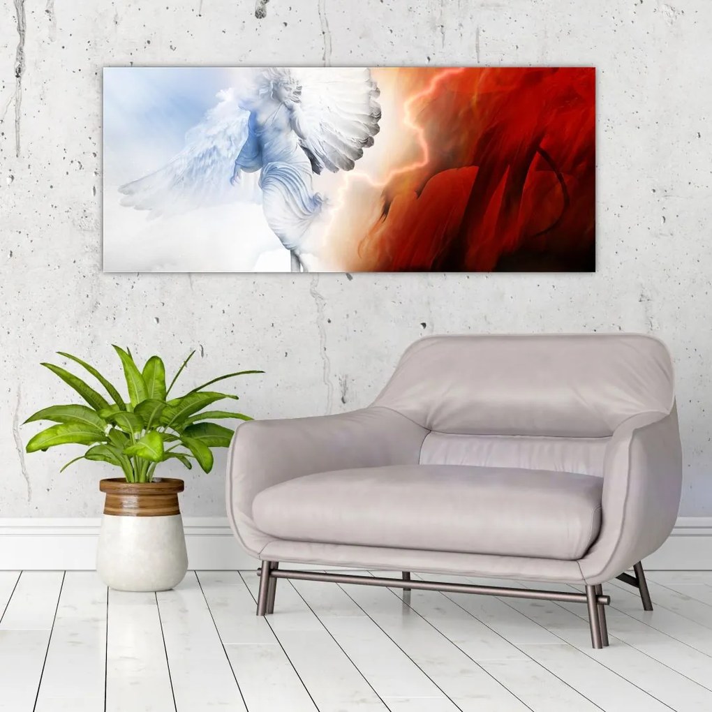 Kép - Jó és rossz (120x50 cm)