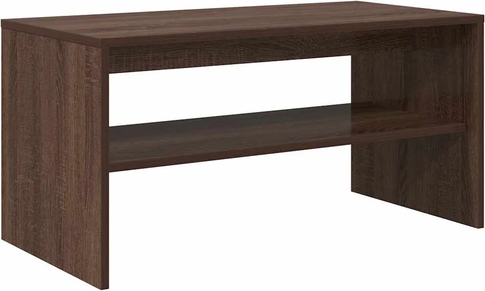 vidaXL barna tölgy színű szerelt fa TV-szekrény 80 x 40 x 40 cm