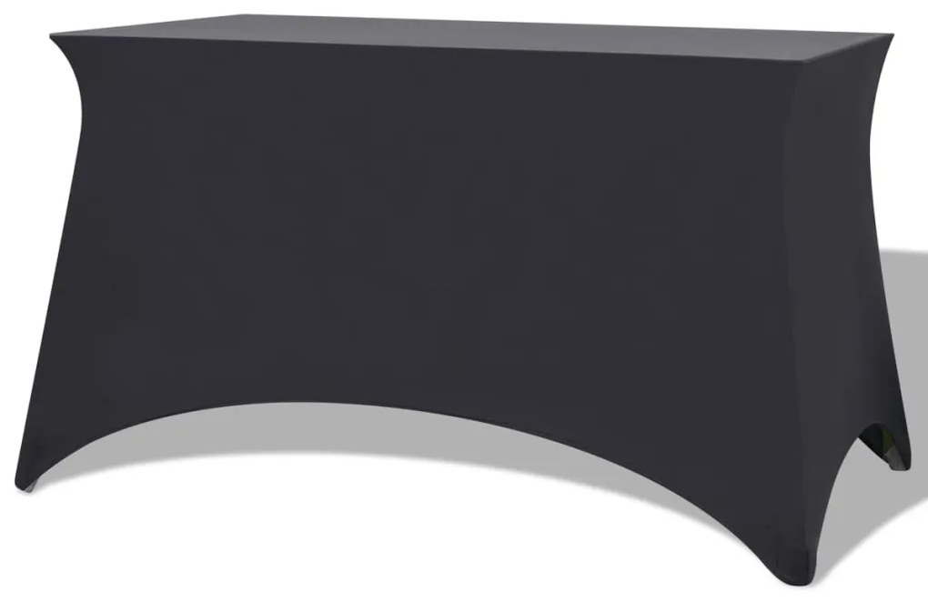 Sztreccs asztal védőhuzat 2 db 183x76x74 cm antracit