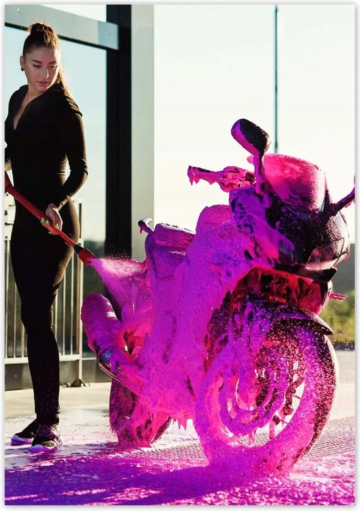 Poszterek 70x100 Színes élet Mosás