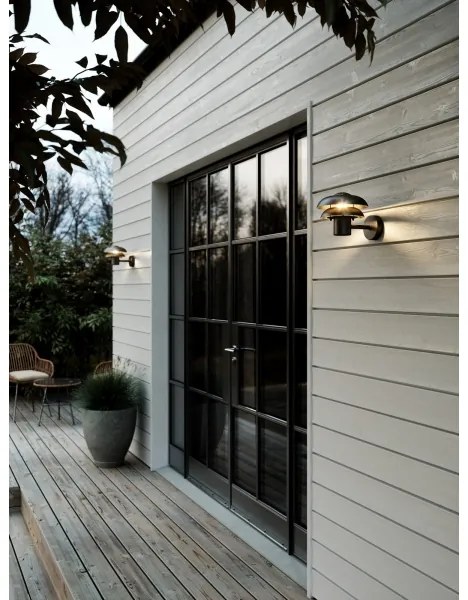 Nordlux - Kültéri fali lámpa KURNOS 1xE14/12W/230V IP54 fekete