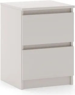 SIMPLE éjjeliszekrény 40 cm, 2 fiókos, kasmír