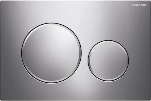 Geberit Sigma20 vezérlőgomb műanyag króm fényes 115.882.KH.1