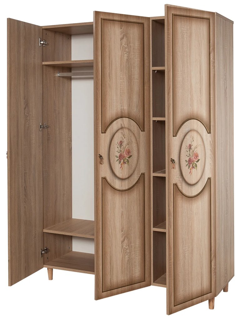Ruhásszekrény Modella 420 (szonoma tölgy). 1088284
