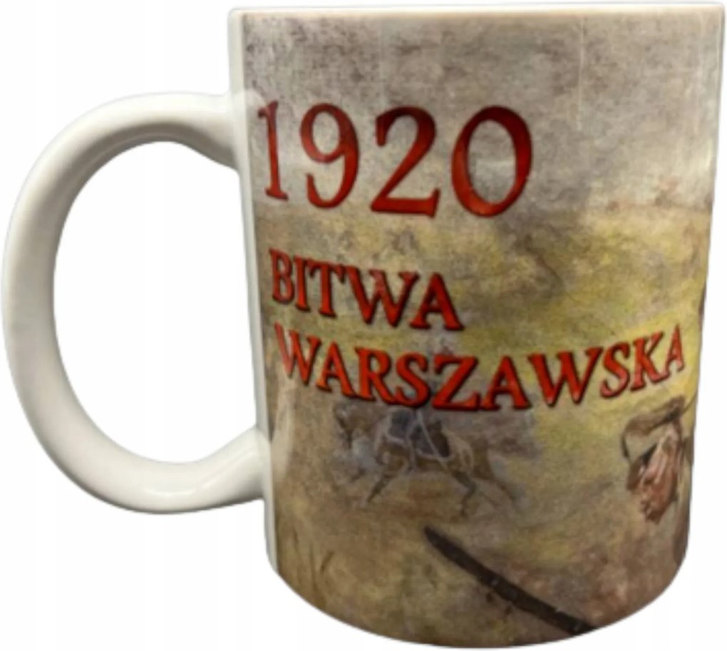 Porcelán Bögre 1920 Varsói Csata KB003
