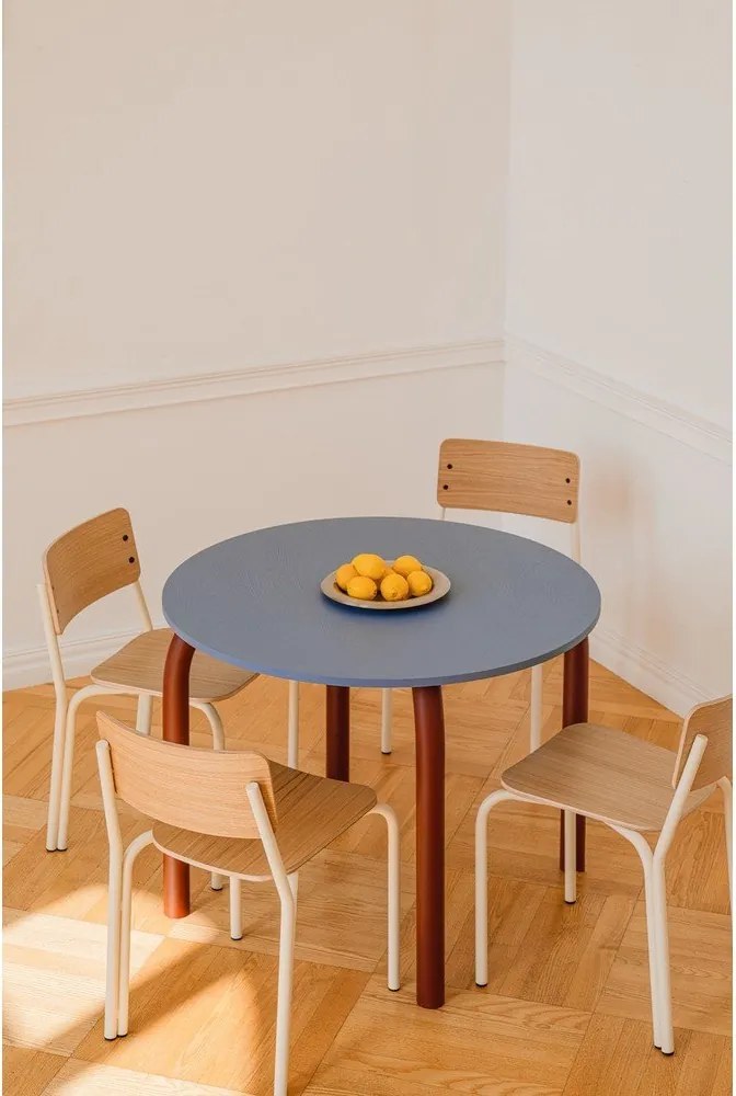 Kerek étkezőasztal ø 100 cm Meko – noo.ma