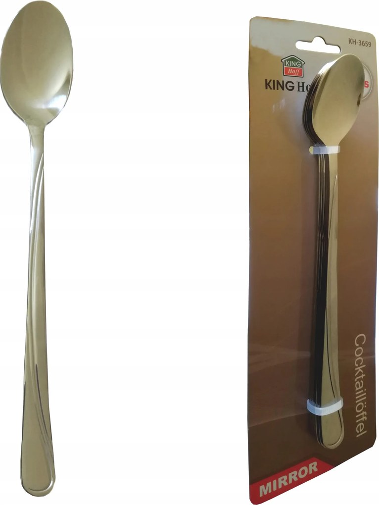 Koktél Kanál Szett 6 Db-os KH-1446