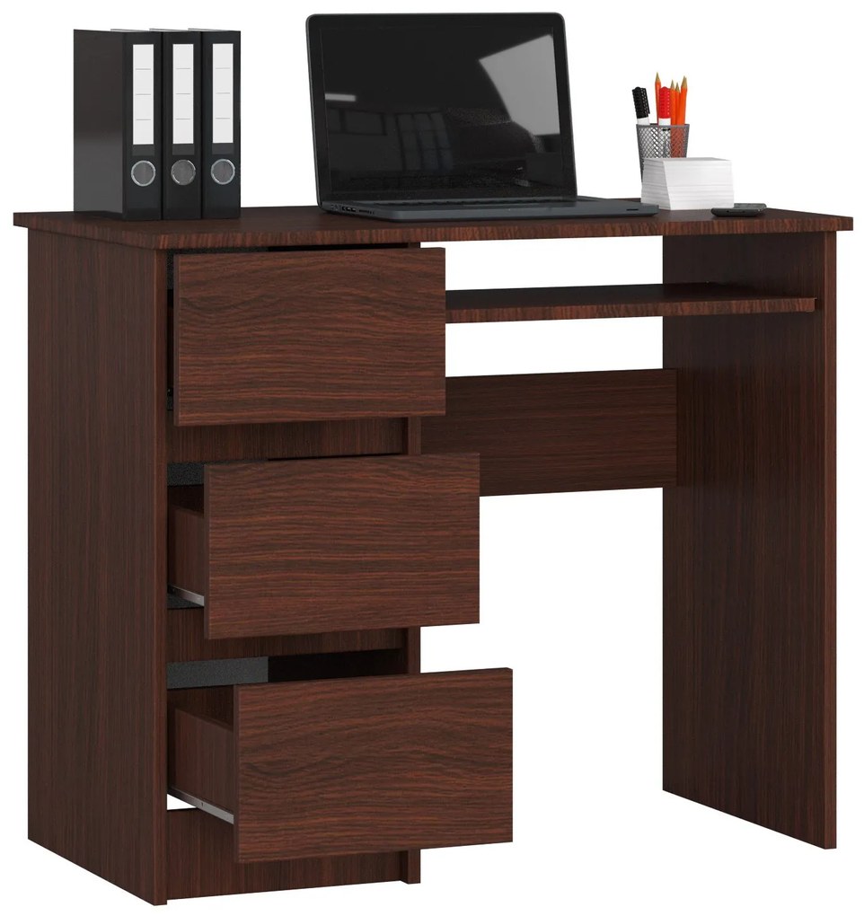 PC asztal Benicio (wenge) (B). Akció -16%. 1068984