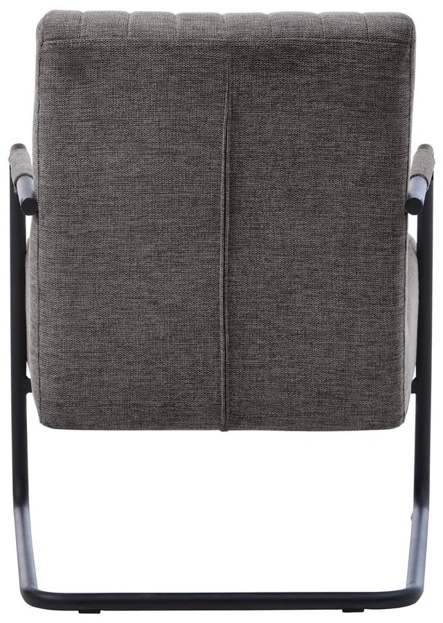 Sötétszürke fotel Trout – Unique Furniture