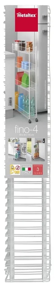 Finito gurulós polcos elem - Metaltex