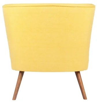 JENI fotel, sárga
