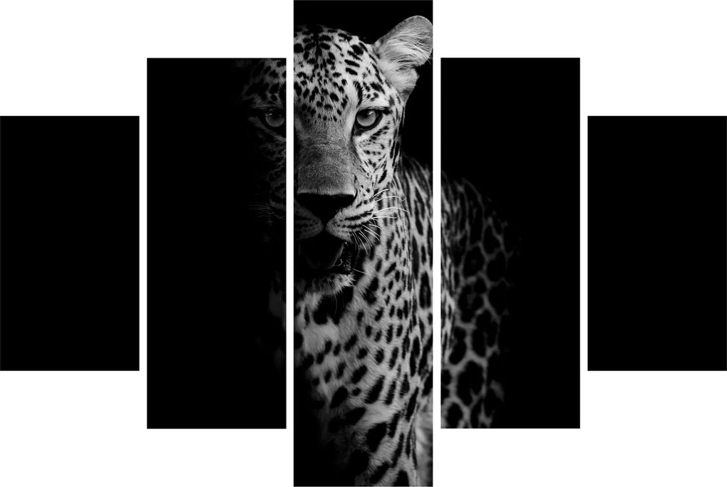 Kép - Egy leopárd portréja (150x105 cm)