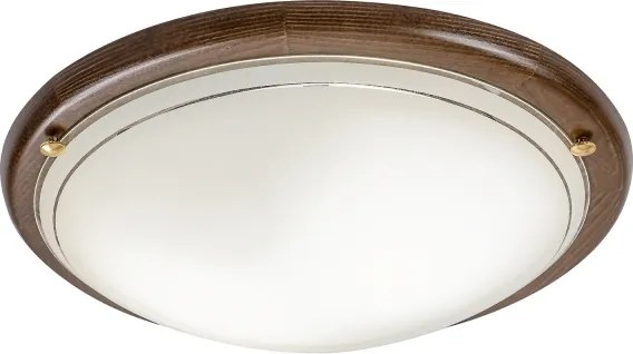 Brilagi - ORBIS mennyezeti lámpatest 2x E27/60W/230V, átm. 38 cm, fenyő