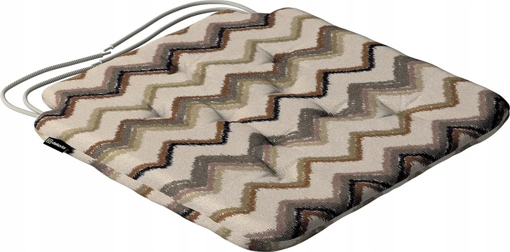 Olek székpárna 42x41 bézs-olívazöld