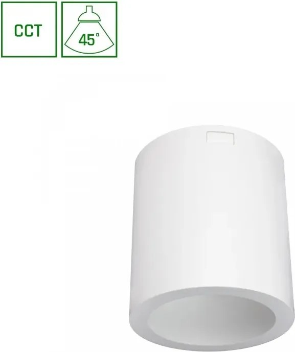 Mennyezeti lámpa falra szerelhető cső kerek 7W Változtatható Fényszín