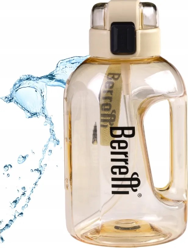Berretti Kulacs Kulacs Csővel Fitnesz Edzőterem Tritan Bpa Free 1,5