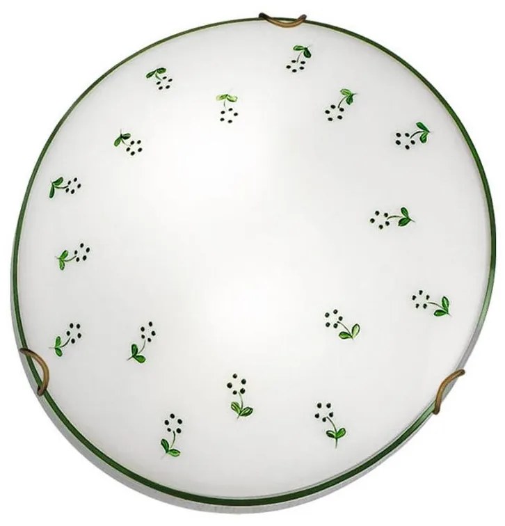 Kolarz Kolarz 731.12.4.21 - Mennyezeti lámpa NONNA 2xE27/60W/230V átm. 40 cm zöld KL0261