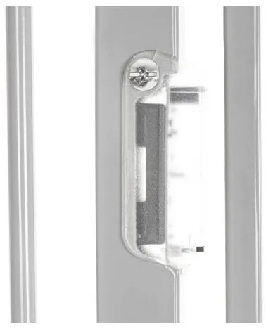 Lionelo TRUUS SLIM LED biztonsági ajtórács 1xAAA szürke