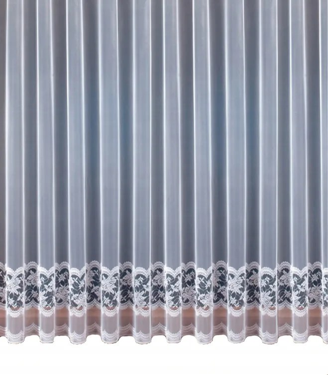 Mg Függöny jacquard 574/171 Fehér 300X170cm Kész Szalaggal M