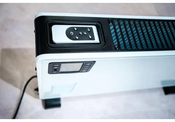 Brilagi - Elektromos konvektoros fűtőtest 1000/1300/2300W LCD/időzítő/TURBO/termosztát+ távirányító