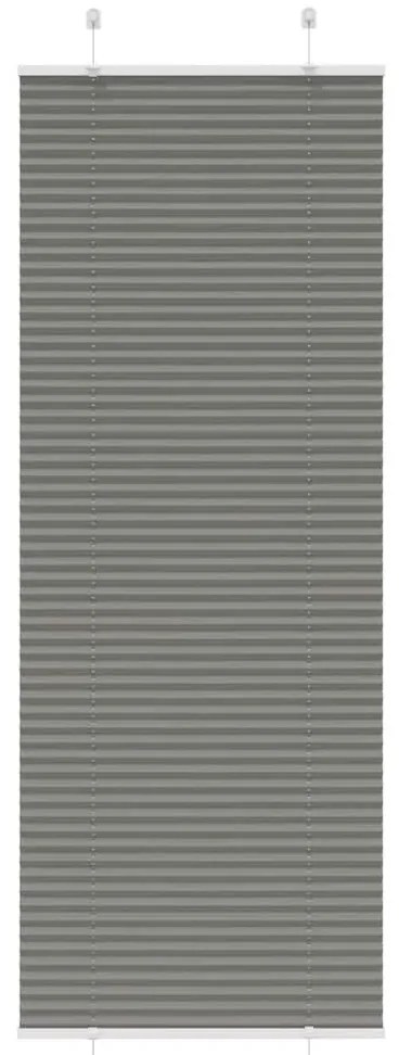 pliszírozott redőny antracit 80x200 cm szövetszélesség 79,4 cm