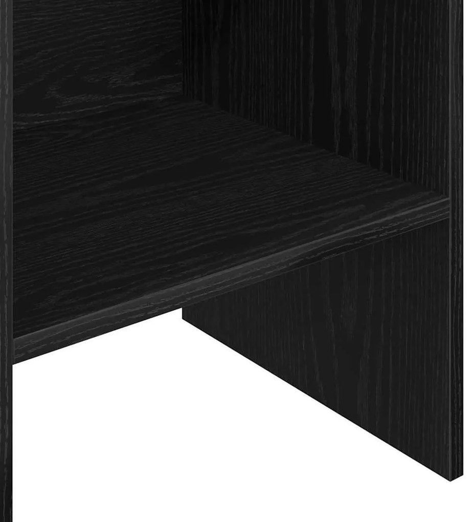 Könyvespolc Musta tammi 40 x 35 x 180 cm Faanyag