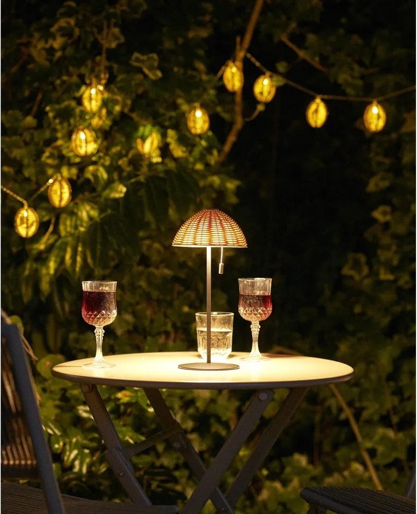 Elemmel működő LED fényfüzér, izzók száma 10 db, hosszúság 180 cm Carlisle – House Nordic