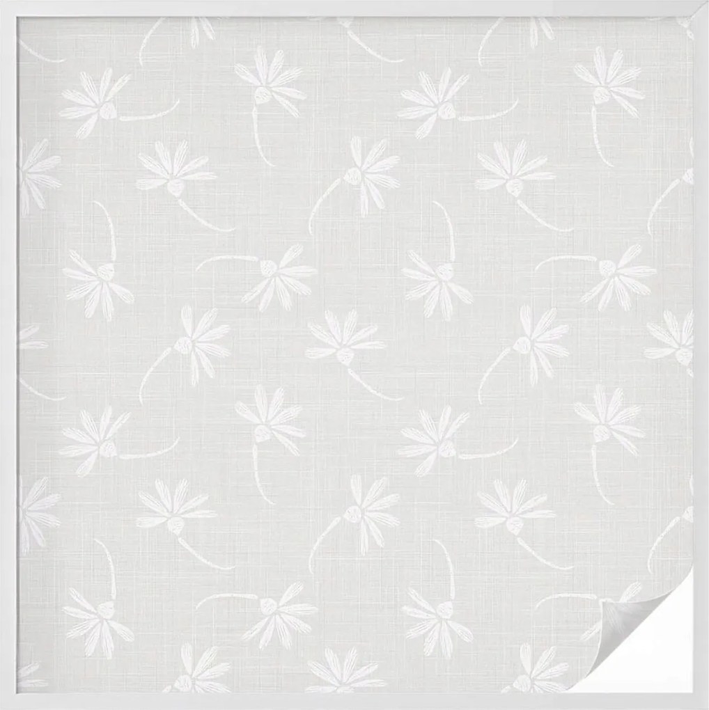 Ablakfólia Szélvédő Adatvédelem Virágos minták 100x100 cm