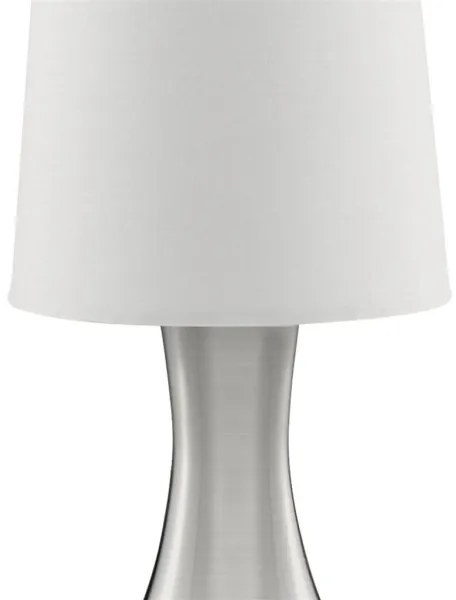 Searchlight EU3922SS - Asztali lámpa TOUCH 1xE14/40W/230V