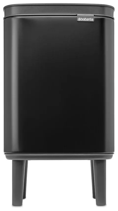 Matt fekete acél szemetes 4 l Bo Hi – Brabantia