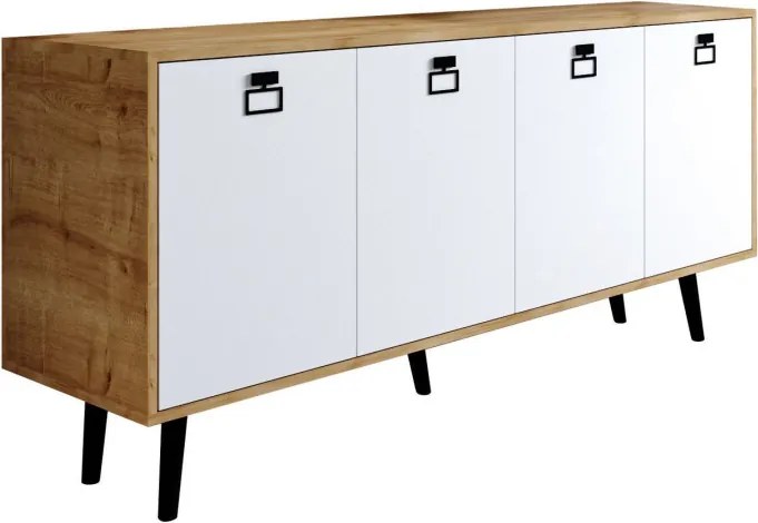 Mirza Modern 180 - Sapphire Oak, White