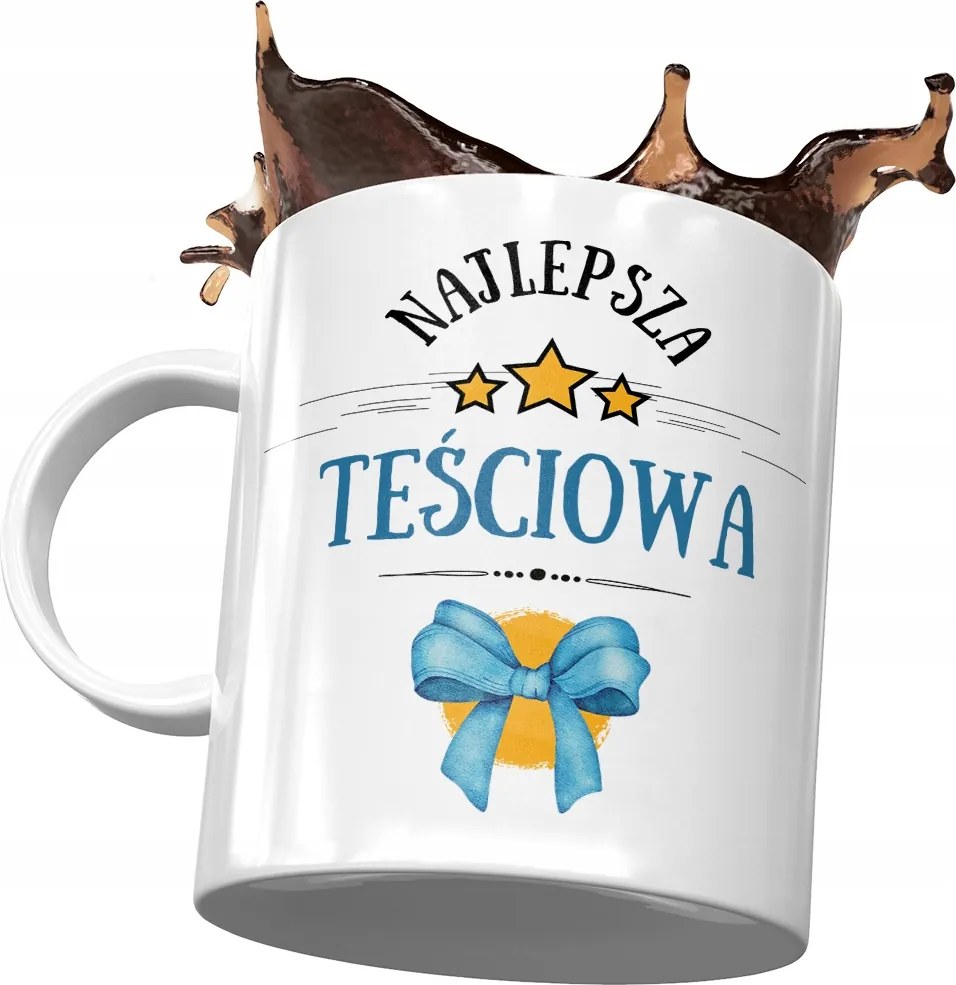 Bögre anyósnak, családnak Ajándék Nyomtatott Fotóval