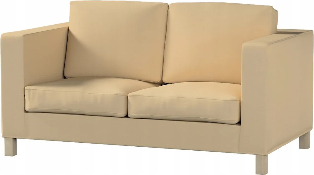 Dekoria Karlanda 2 személyes kinyitható kanapé huzat Ikea barna