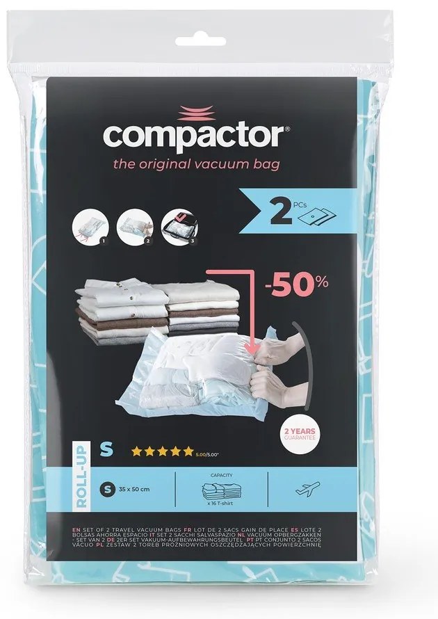 Vákuumzsák készlet 2 db-os Roll Up S – Compactor