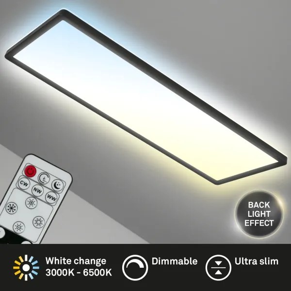 Brilo - LED Dimmelhető mennyezeti lámpa SLIM LED/23W/230V + távirányító