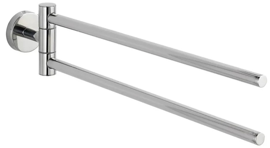 WENKO 20213100 - BOSIO SHINE törölközőtartó 43x9 cm, rozsdamentes acél/ezüst