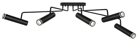 Rabalux 73040 - Felületre szerelhető csillár SENOBIA 5xGU10/35W/230V