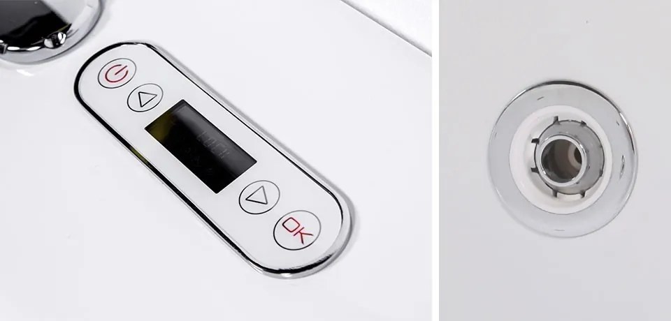 Nera Maxi E-Drive kád Flipper csapteleppel